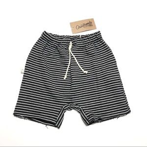 🆕 CHILDHOODS Black Striped Boy Shorts {8/9}